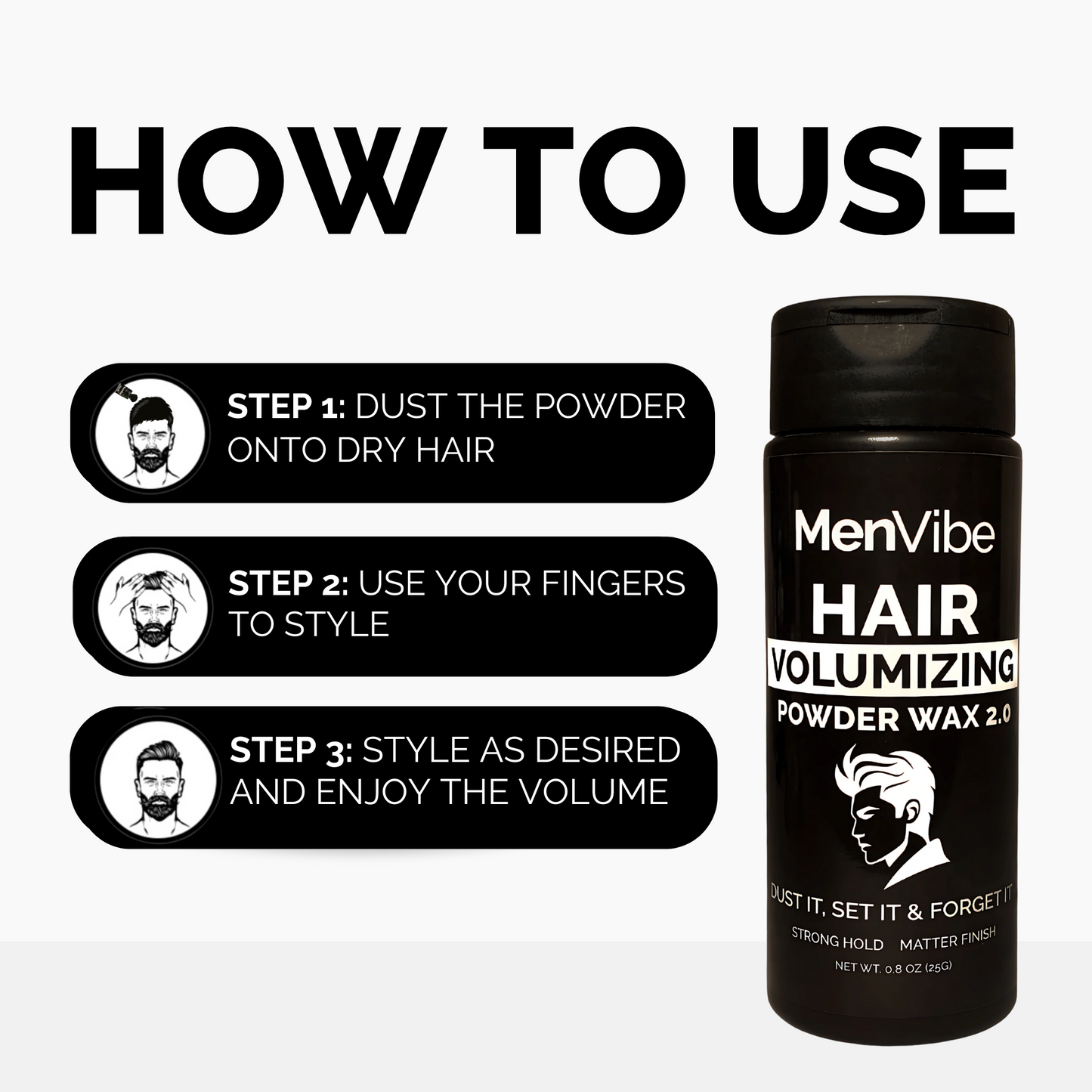 Hair Volumizing Powder Wax 2.0 (25gm)